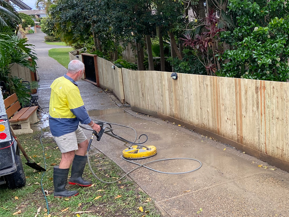 Home pressure washing Sunshine Coast